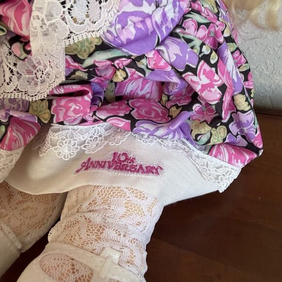 Cabbage Patch Kids ‘92 Zora Mae 10th Anniversary Cabbage Patch Kid Girl Doll Toy - Picture 3 of 7